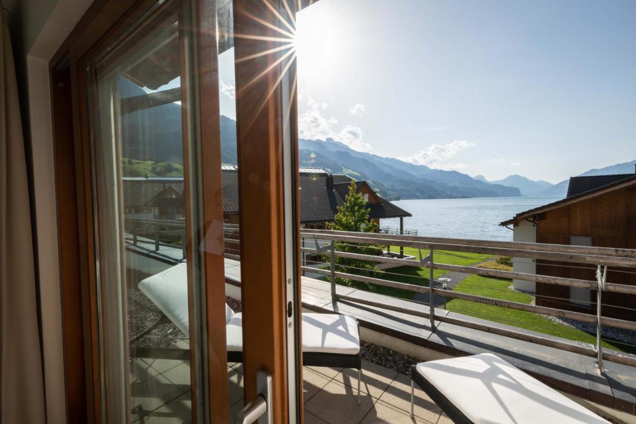 Marina Walensee Hotel Unterterzen Buitenkant foto