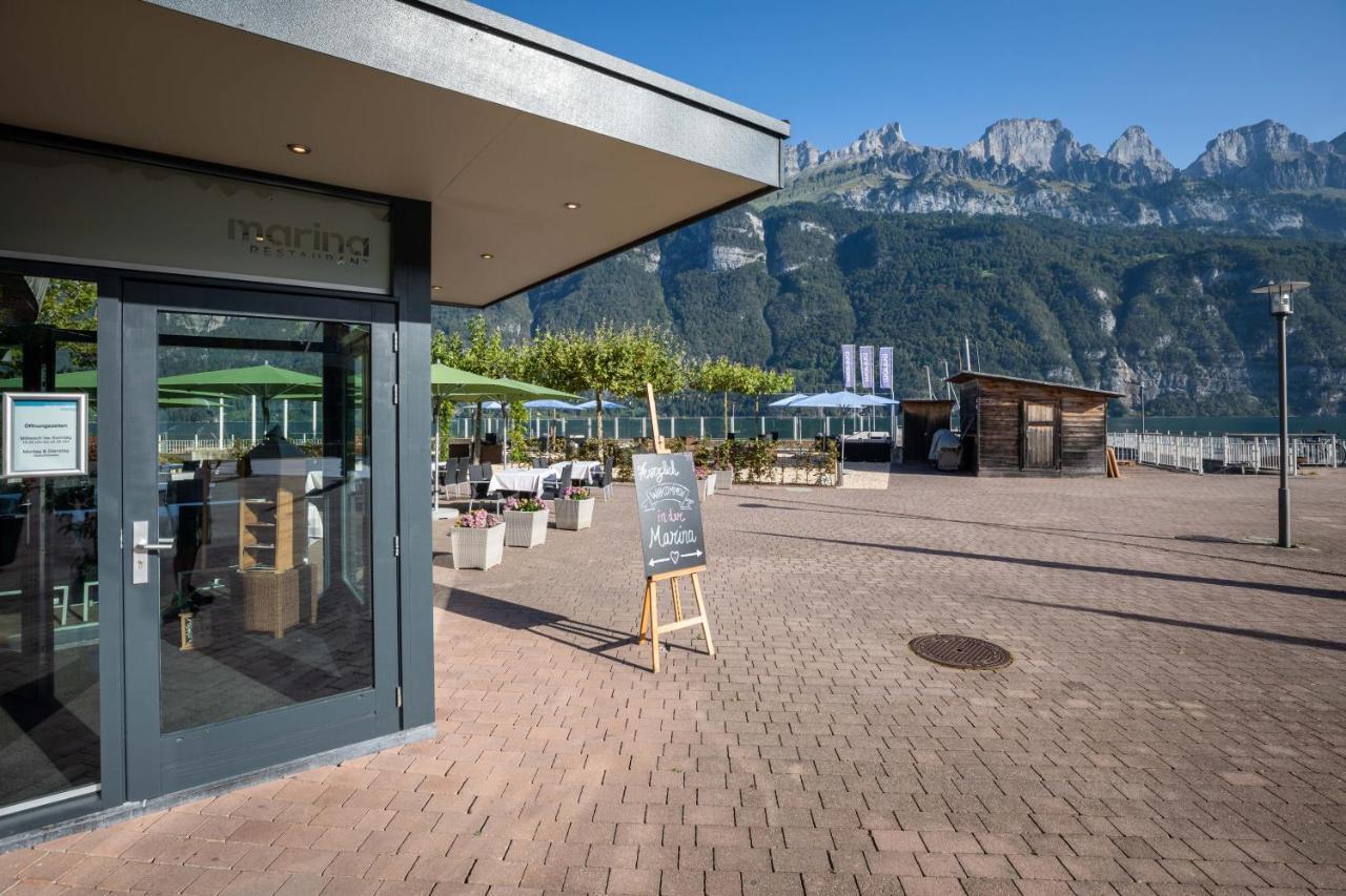 Marina Walensee Hotel Unterterzen Buitenkant foto