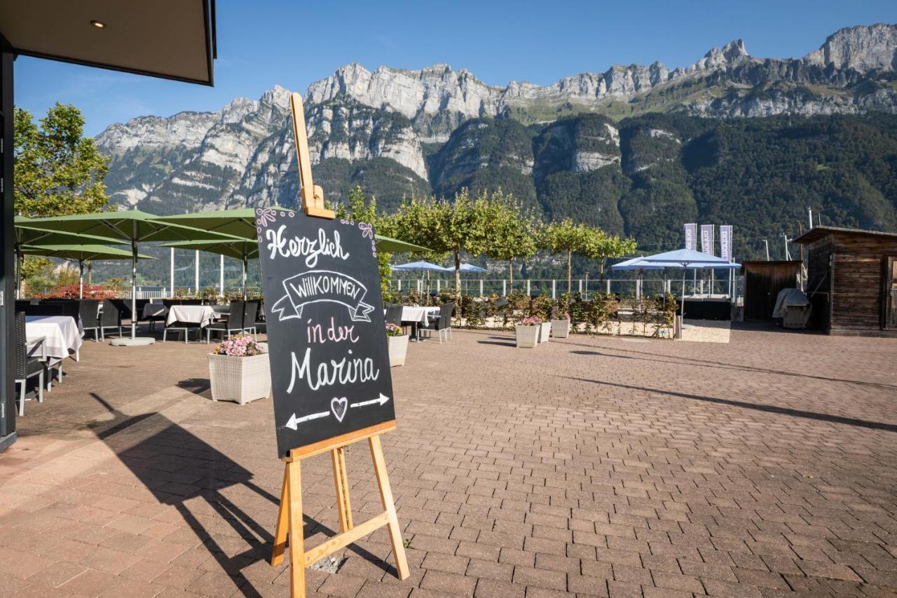 Marina Walensee Hotel Unterterzen Buitenkant foto