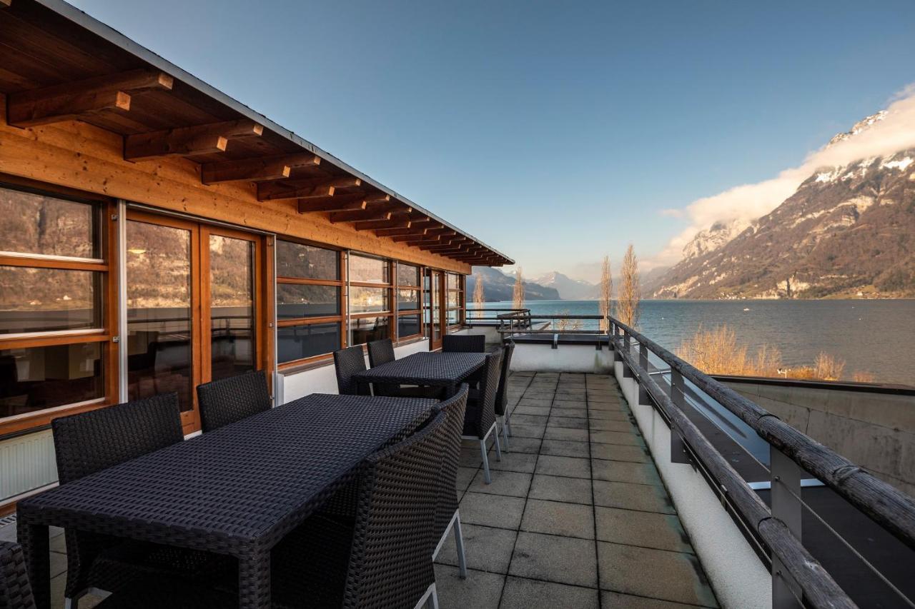Marina Walensee Hotel Unterterzen Buitenkant foto