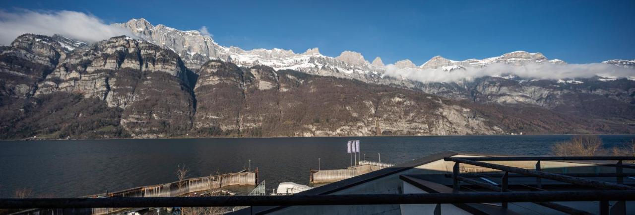 Marina Walensee Hotel Unterterzen Buitenkant foto